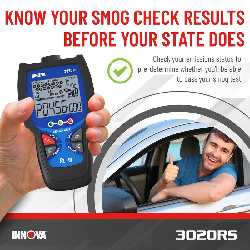 INNOVA 3020RS Fast & Easy-to-Use Check Engine Code Reader, OBD2 Scan tool for ABS Clear with Fix & Part Recommendations, Maintenance Schedules, & Free TSBs on iPhone & Android - Image 5